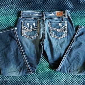 BKE Sabrina Stretch Jeans with some jazz!!